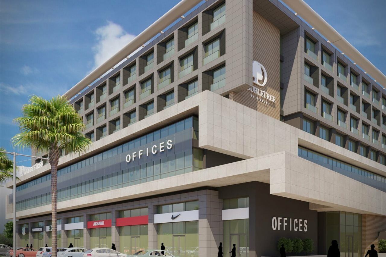 Doubletree By Hilton Antalya City Centre Bagian luar foto The Office Building