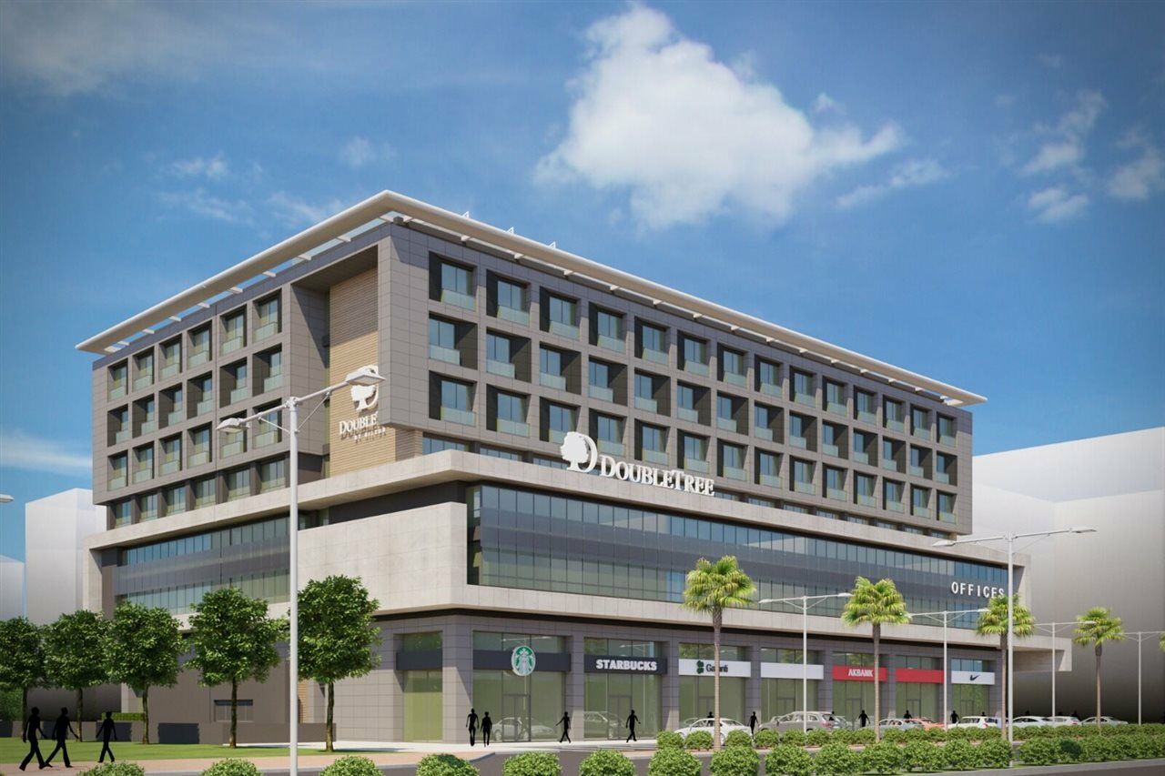 Doubletree By Hilton Antalya City Centre Bagian luar foto Douala City Mall